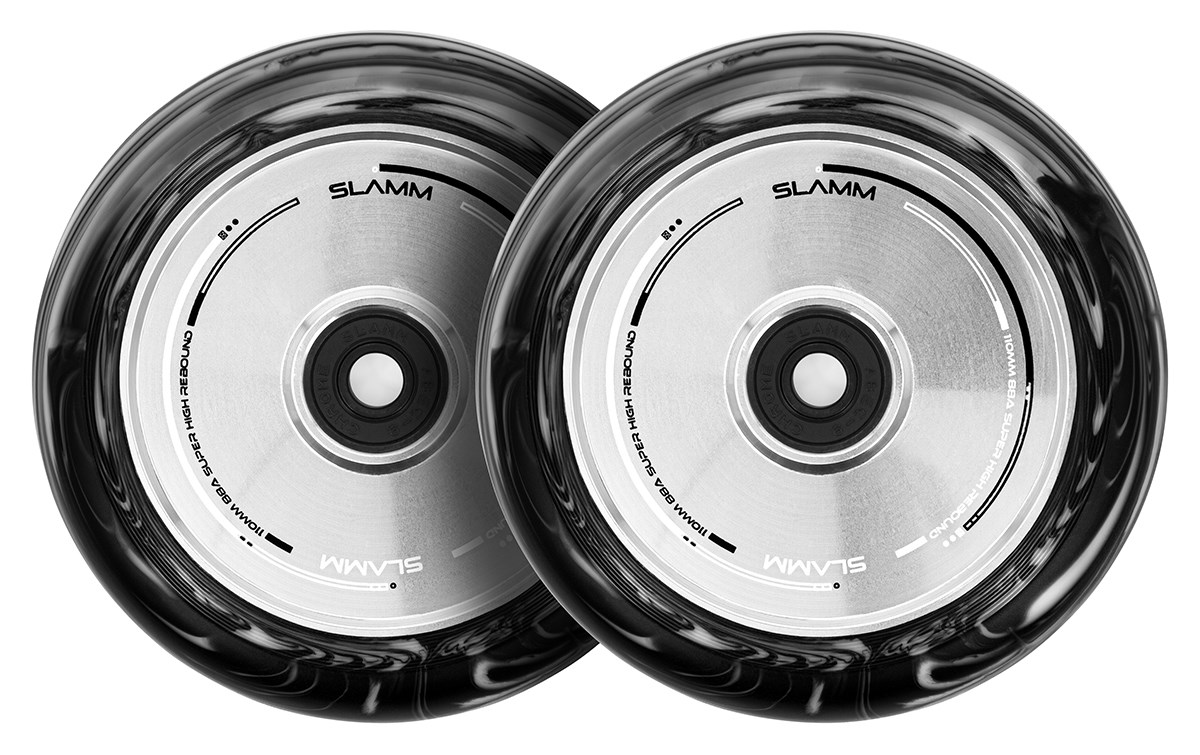 Slamm 110mm Swirl Hollow Core Wheels - Pair
